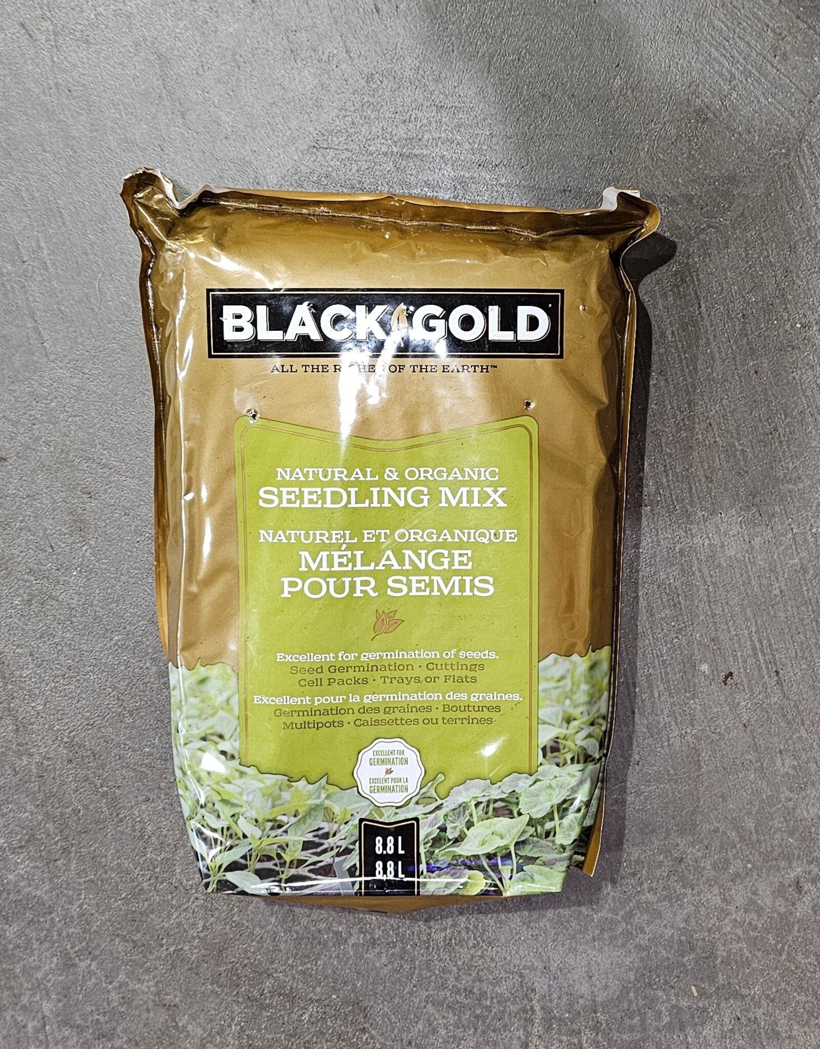 Black Gold Organic Seedling Mix 8.8L