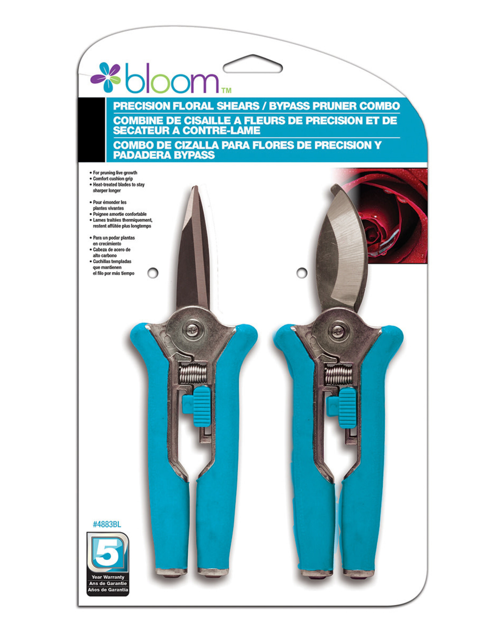 Bloom Precision Floral Shears/Bypass Pruner Combo