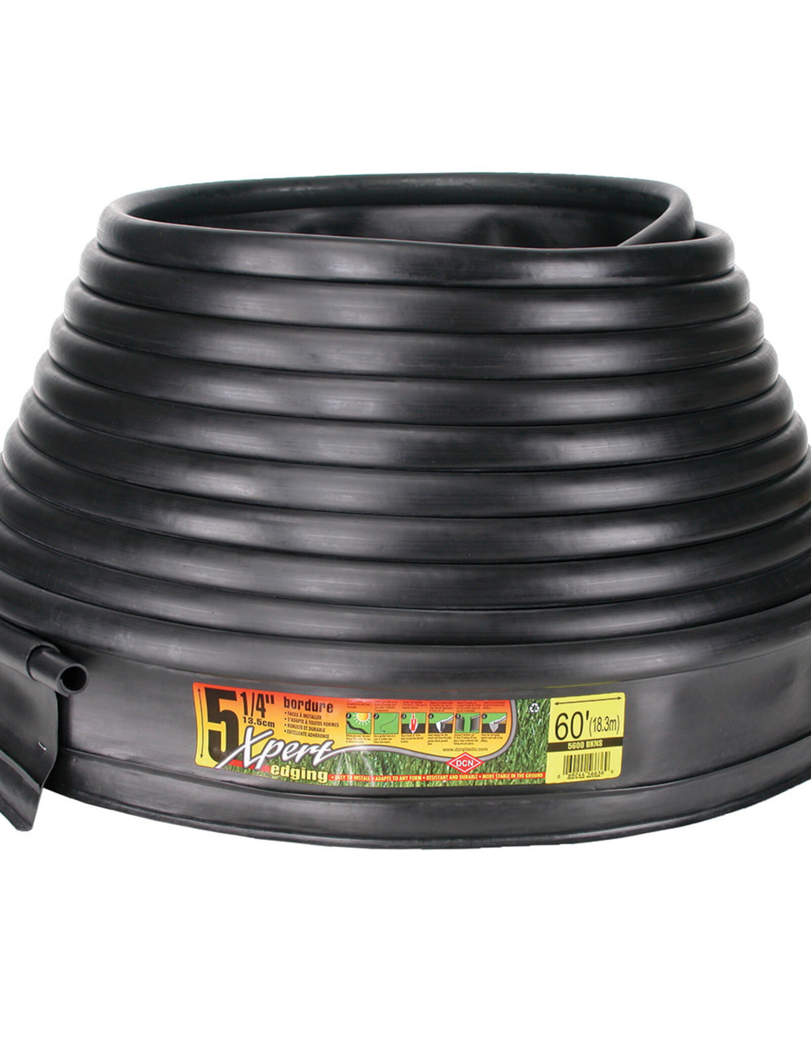 60' Designer Lawn Edging Black