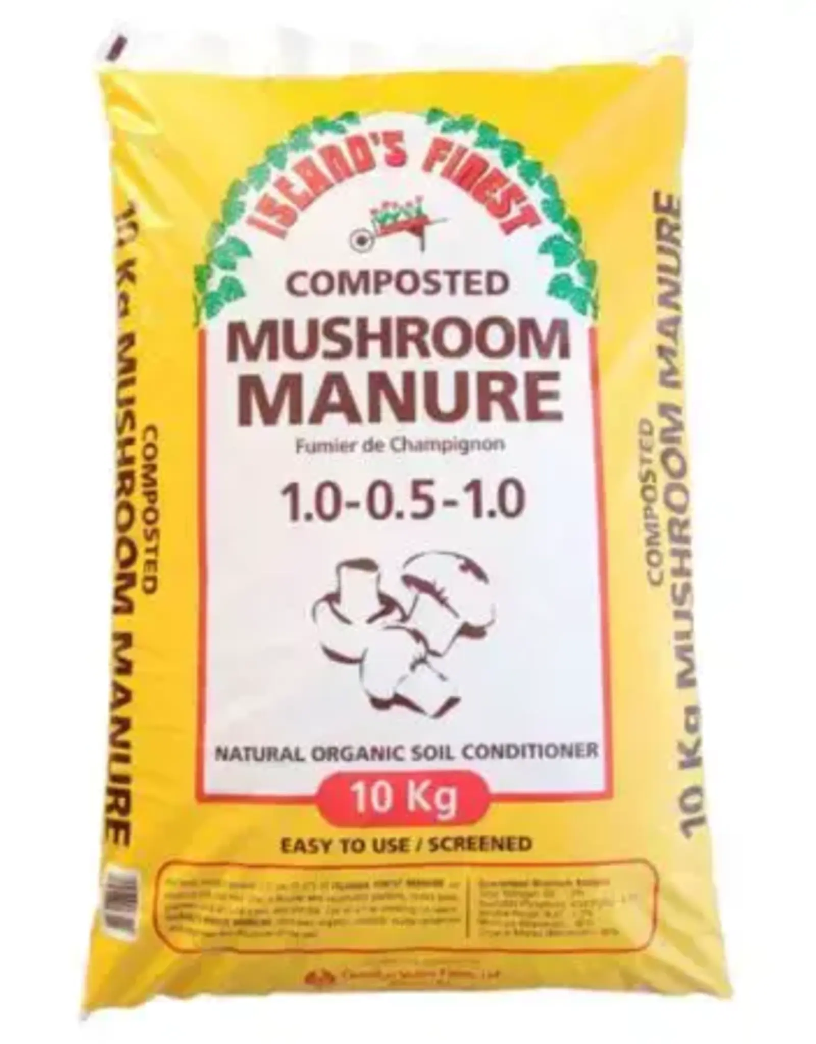 Islands Finest Mushroom Manure 10kg