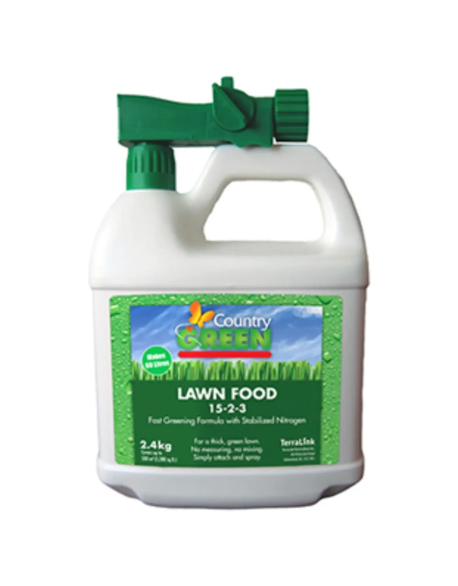 Country Green Liq. Lawn Food 15-2-3 Rtu 2.4kg