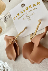 Aurelia Rose Petal Drop Earrings