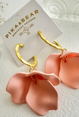 Aurelia Rose Petal Drop Earrings
