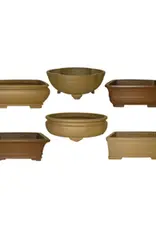 Unglazed 12inch Bonsai Pot - Asst Styles