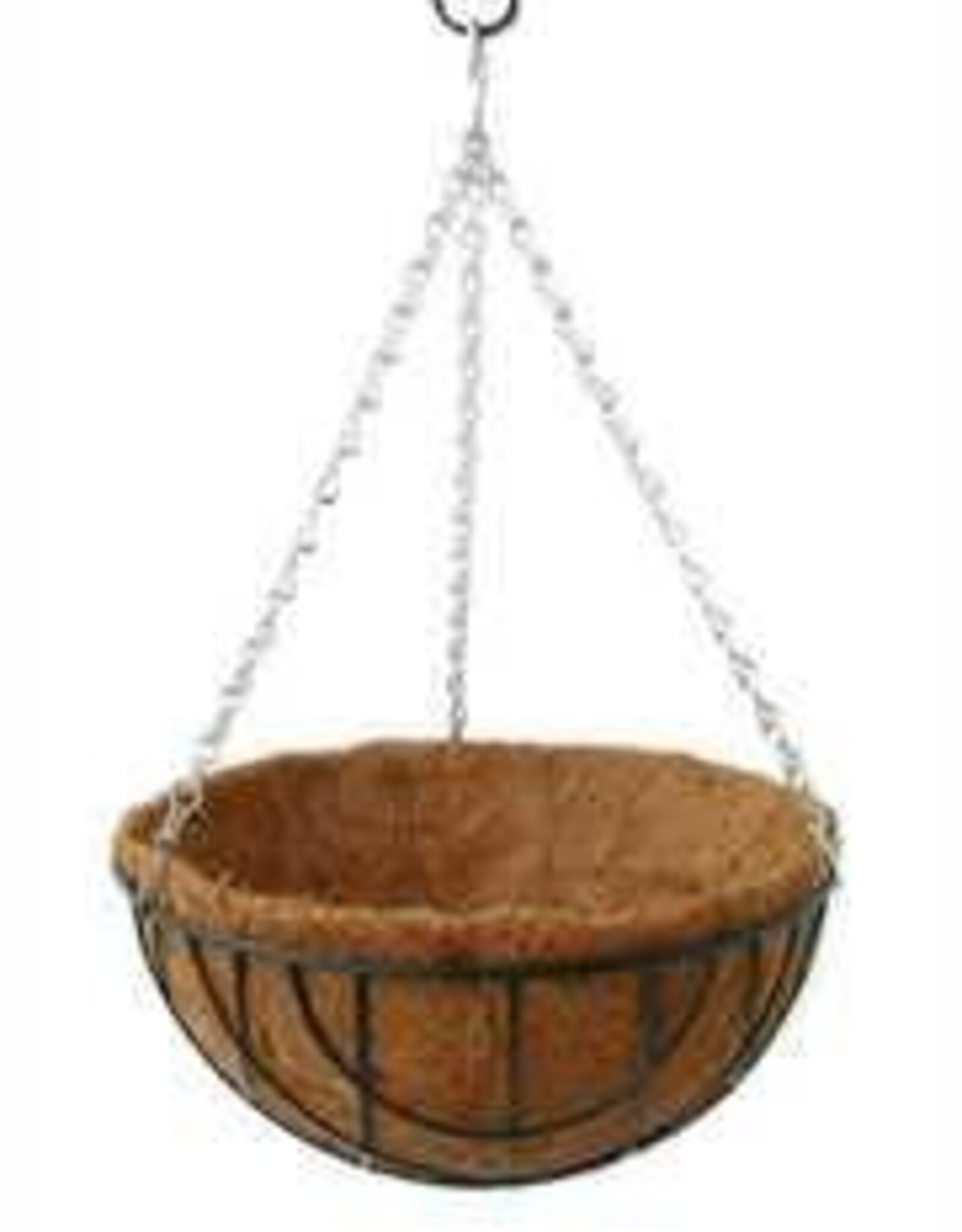 16 inch Metal Hanging Basket With Coco Liner