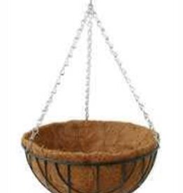 16 inch Metal Hanging Basket With Coco Liner