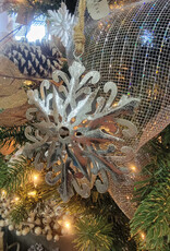 Metal Snowflake Ornament