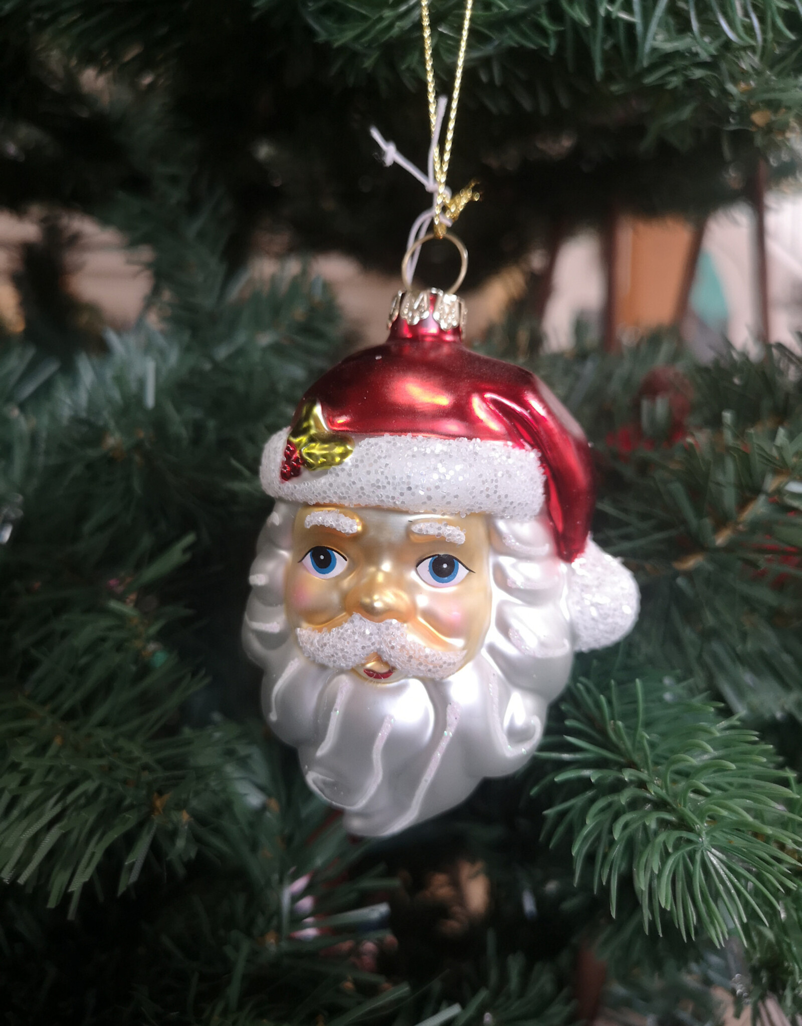 Santa Ornament