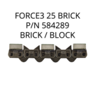 ICS FORCE3 Brick 25 Chain P/N 584289