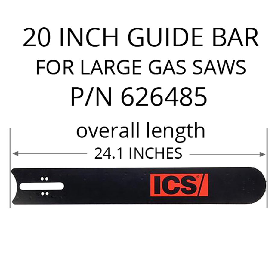 ICS 695XL-F4 20" Guide Bar #626485-F4/PG-LRG