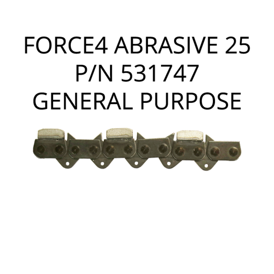 ICS FORCE4-25 Brick 10"/12" Chain #531747