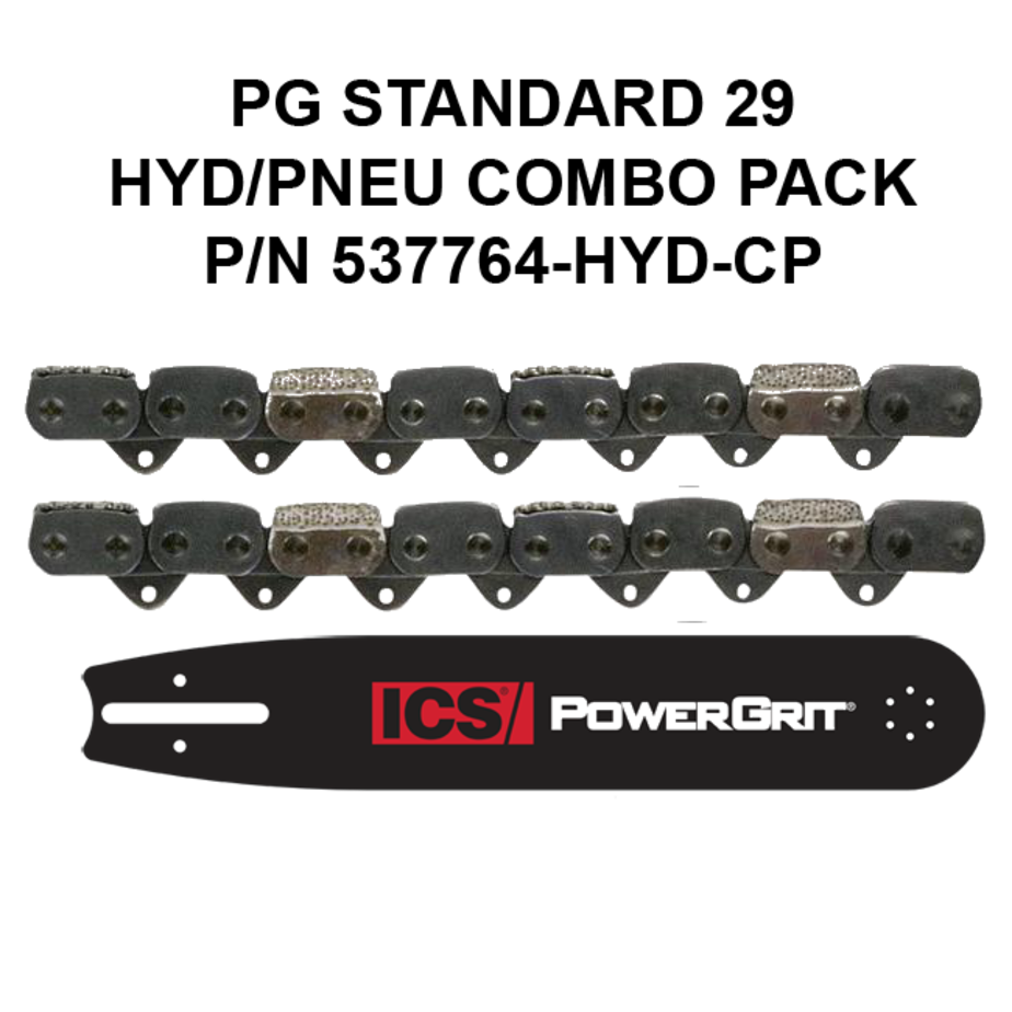 ICS 537764-HYD-CP POWERGRIT 29 ICS COMBO PACK for ICS Hydraulic & Pneumatic Saws