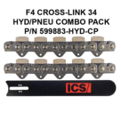 ICS FORCE4 Cross Link 34 P/N 599883-HYD-CP Combo Pack for Hydraulic / Pneumatic Saws