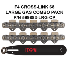 ICS FORCE4-68 CrossLINK Chain/Bar Combo Pack #599882-LRG-CP