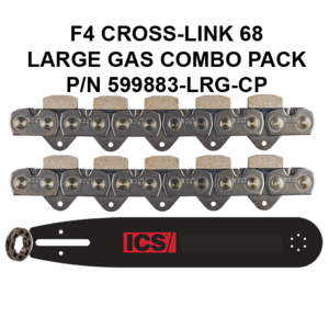 ICS FORCE4-68 CrossLINK Chain/Bar Combo Pack #599883-LRG-CP