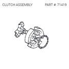 ICS Clutch Assembly #71419