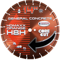 Diamond Products line of Core Cut Diamond Blades