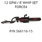 ICS 890F4-15 Hydraulic 15" Saw Package, 8' Hose Whips #566116-15890F4-15 Hydraulic 12gpm/8' Whips Saw Package #566116-15