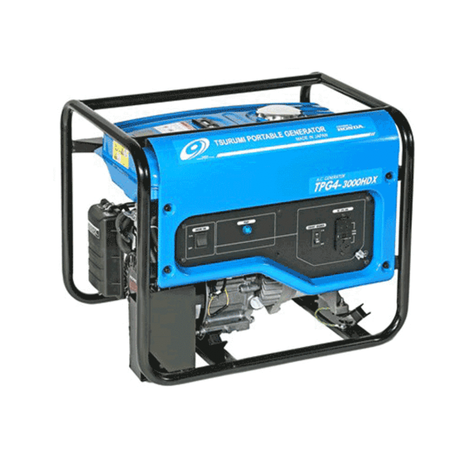 Tsurumi Pump TPG4-3000HDX 2,800w Generator with Honda GX160
