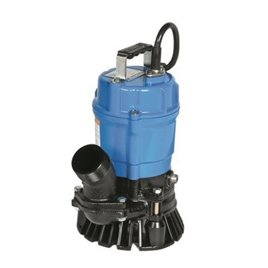 Tsurumi Pump HS2.75S Submersible 2" Trash-Style Pump, 1hp-110v