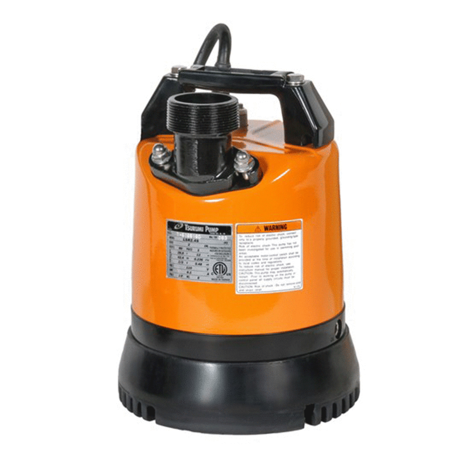 Tsurumi LSR2.4S Tsurumi 2" Sub. Low-Level Pump 2/3hp-110v