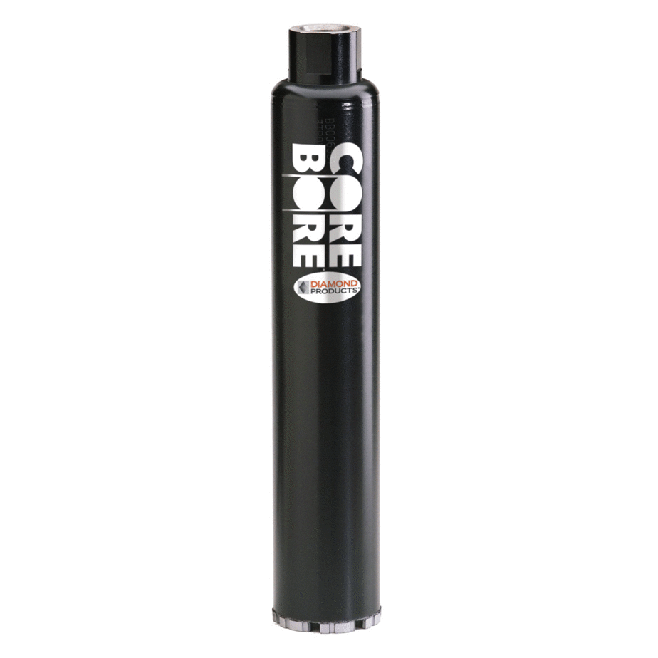 Diamond Products 4-1/2" Wet Core Bit, Premium Black Turbo TPOWL