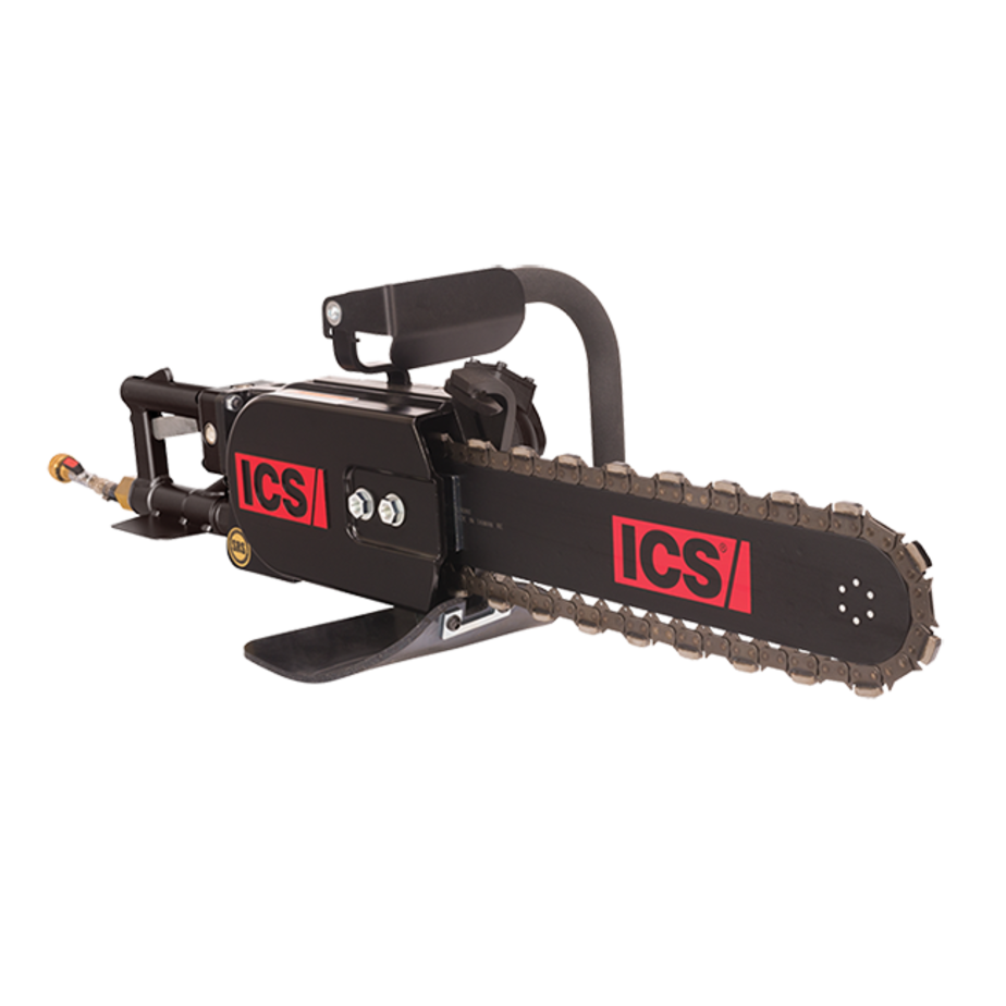 ICS 701A Pneumatic 20" 6.5hp Saw Package #574172