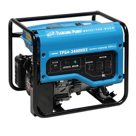 Tsurumi TPG4-3400HDX Tsurumi 3,400w Generator,  Honda GX200