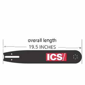 ICS 523383-F4/PG-MED 0.444" PITCH 12" POWERGRIT ICS BAR