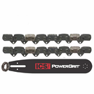 ICS PowerGrit 10"/12" Chain/Bar Combo Pack #547641-LRG-CP