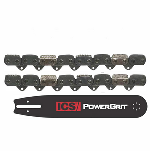 ICS PowerGrit XL 10"/12" Chain/Bar Combo Pack #608233-HYD-CP