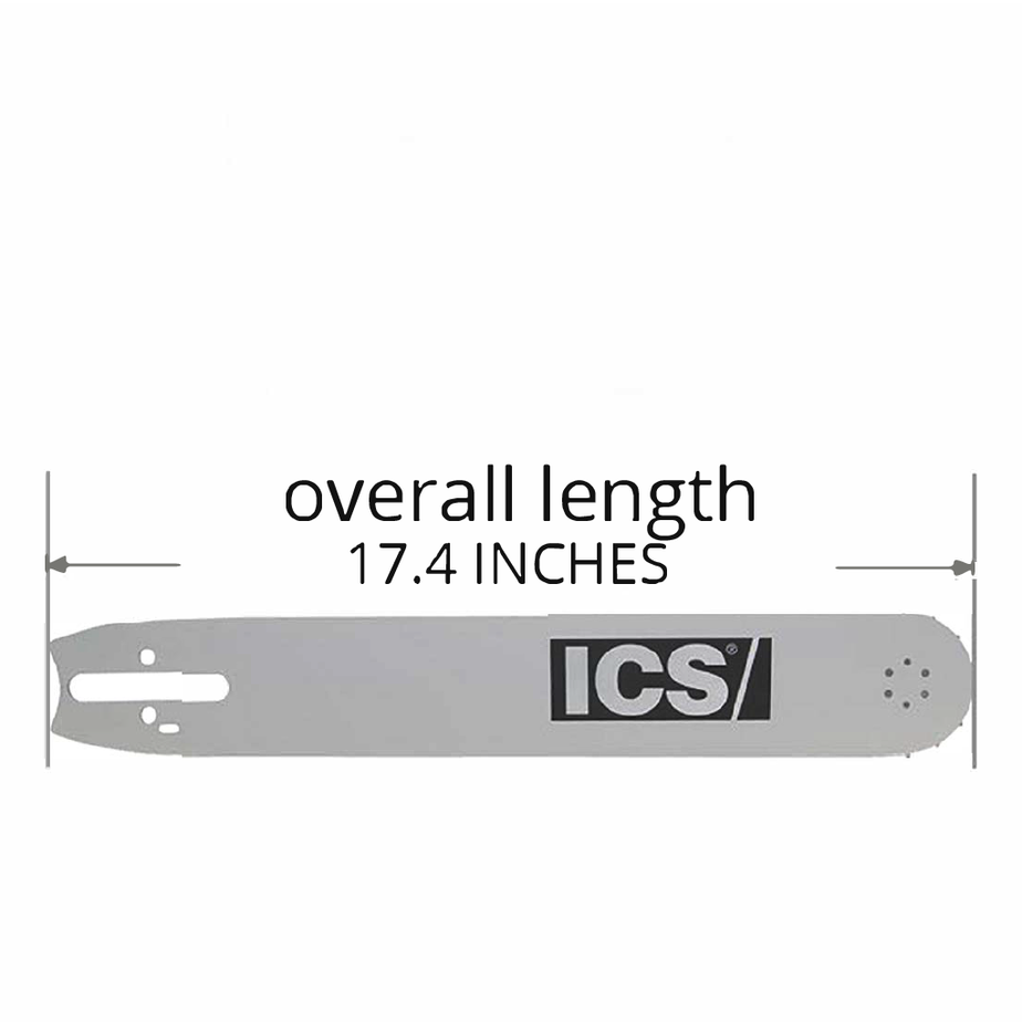 ICS P/N 553207- 3/8" Pitch 12 Inch Guide Bar