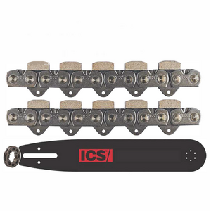 ICS FORCE4-50 CrossLINK 10"/12" Chain/Bar Combo Pack #599881-ELE-CP