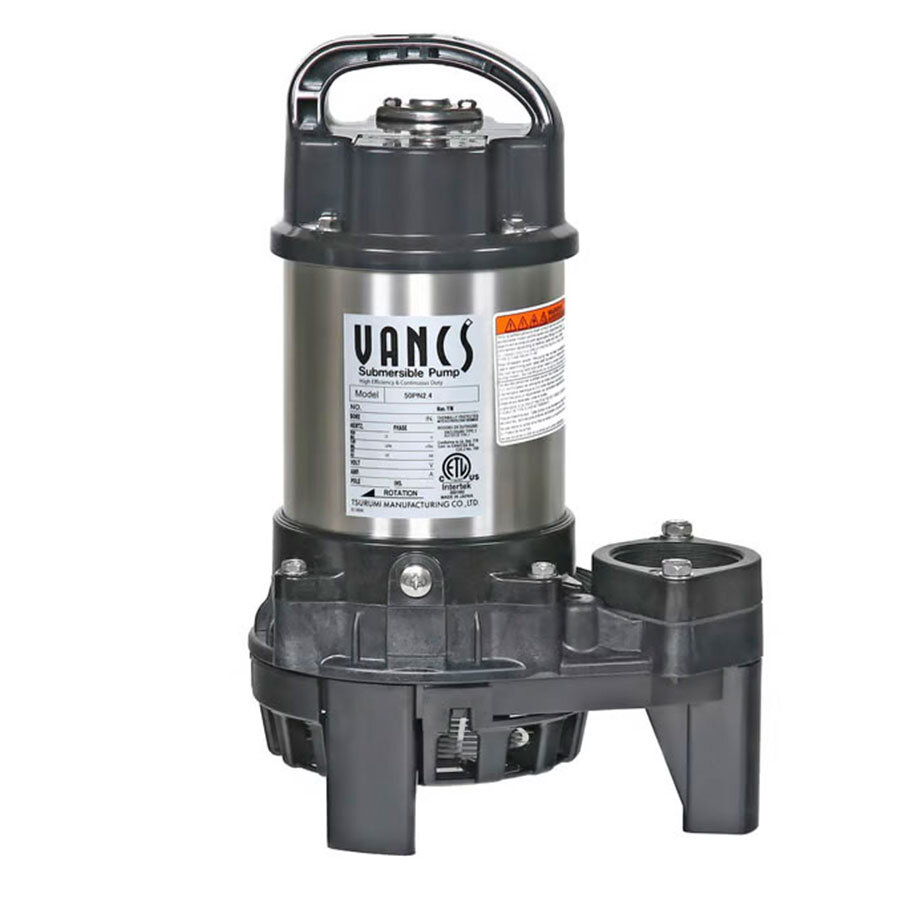 Tsurumi Pump 50PN2.75S Tsurumi 2" VANCS Sub. Pump, 1HP-220V