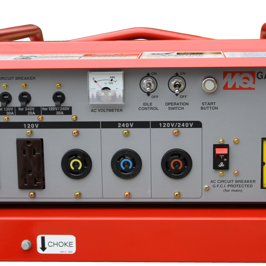 Multiquip GA97HEA MQ 9.7kW Generator, Skid, Honda Electric Start*