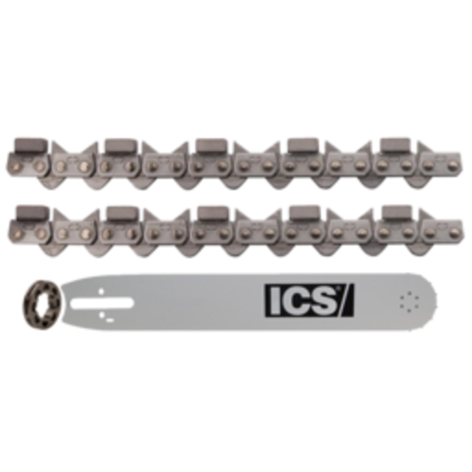 ICS FORCE3 Stihl GS 461 Rock Boss Compatible 14" Chain/Bar Combo Pack #584299-RB-CP