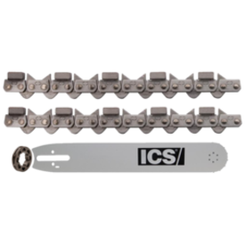 ICS FORCE3 Stihl RockBoss Compatible 14" Chain/Bar Combo Pack #584292-RB-CP