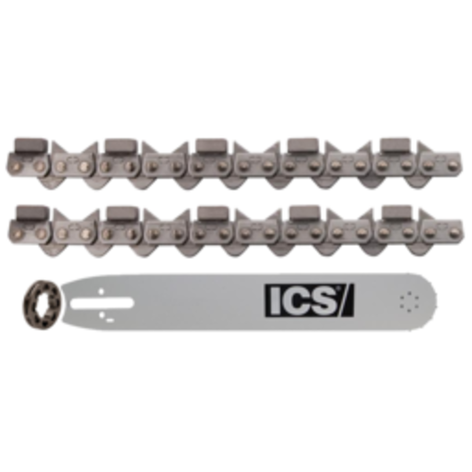 ICS FORCE3 Stihl GS 461 Rock Boss Compatible 14" Chain/Bar Combo Pack #584299-RB-CP