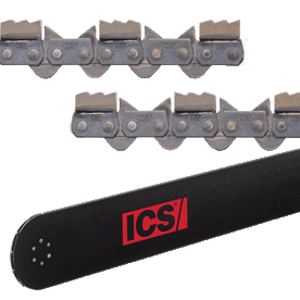 ICS FORCE4-34 Premium L Trident 20" Chain/Bar Combo Pack #644742-HYD-CP