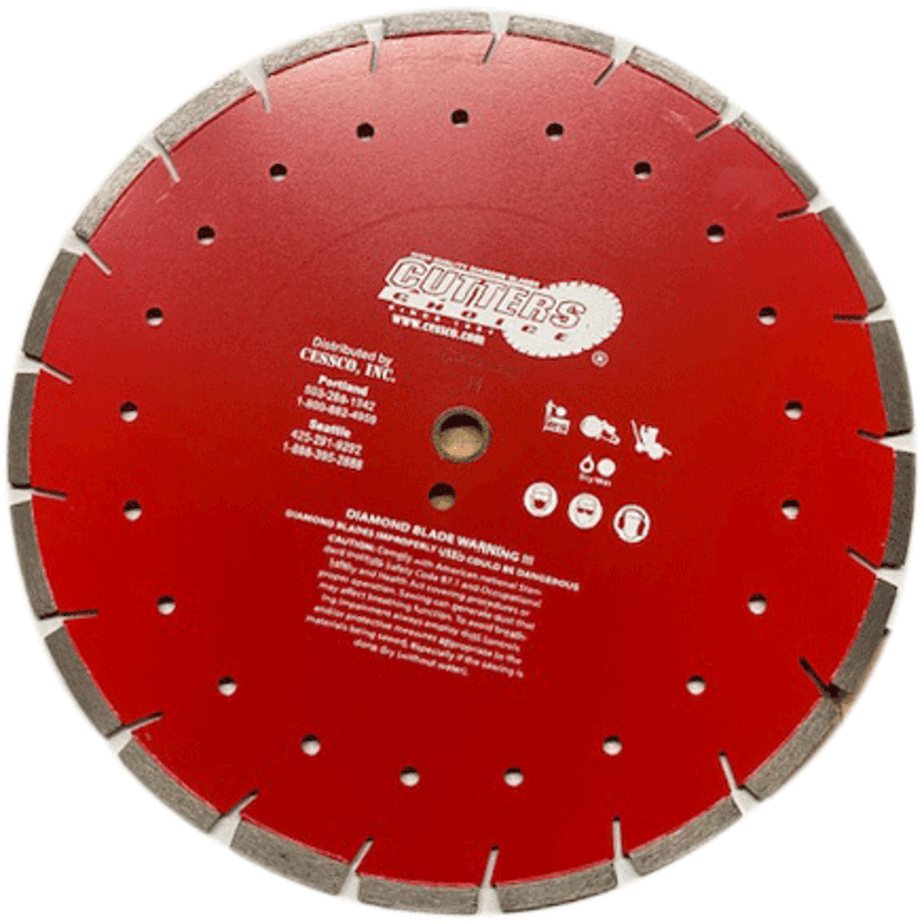 Cutters Choice 16" COMBO DIAMOND BLADE
