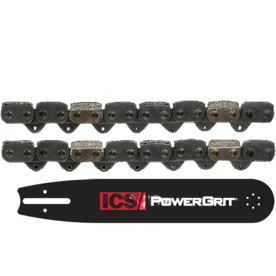ICS PowerGrit 15"/16" Chain/Bar Combo Pack #537764-HYD-CP