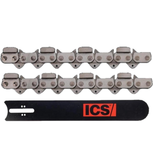 ICS FORCE4-25 Texas 10" Chain/Bar Combo Pack #598280-HYD-CP