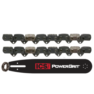 ICS PowerGrit XL 10"/12" Chain/Bar Combo Pack #608233-MED-CP