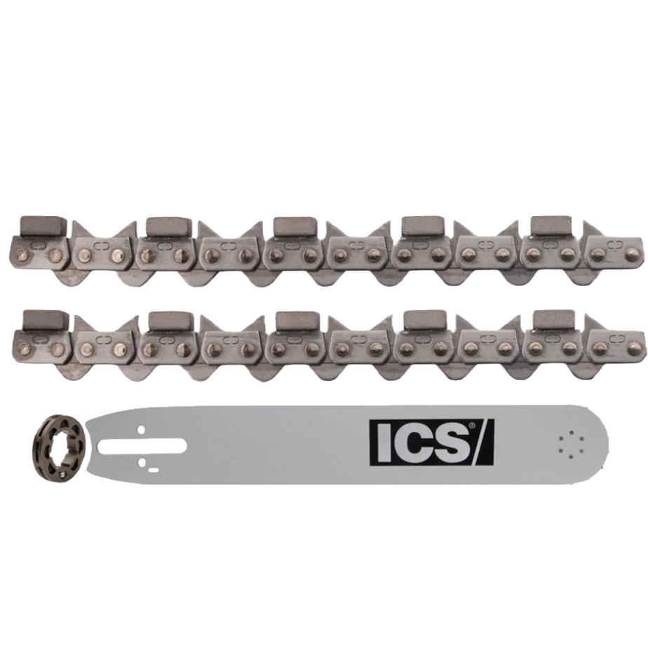 ICS FORCE3 Brick 10" Chain/Bar Combo Pack #584289-SML-CP