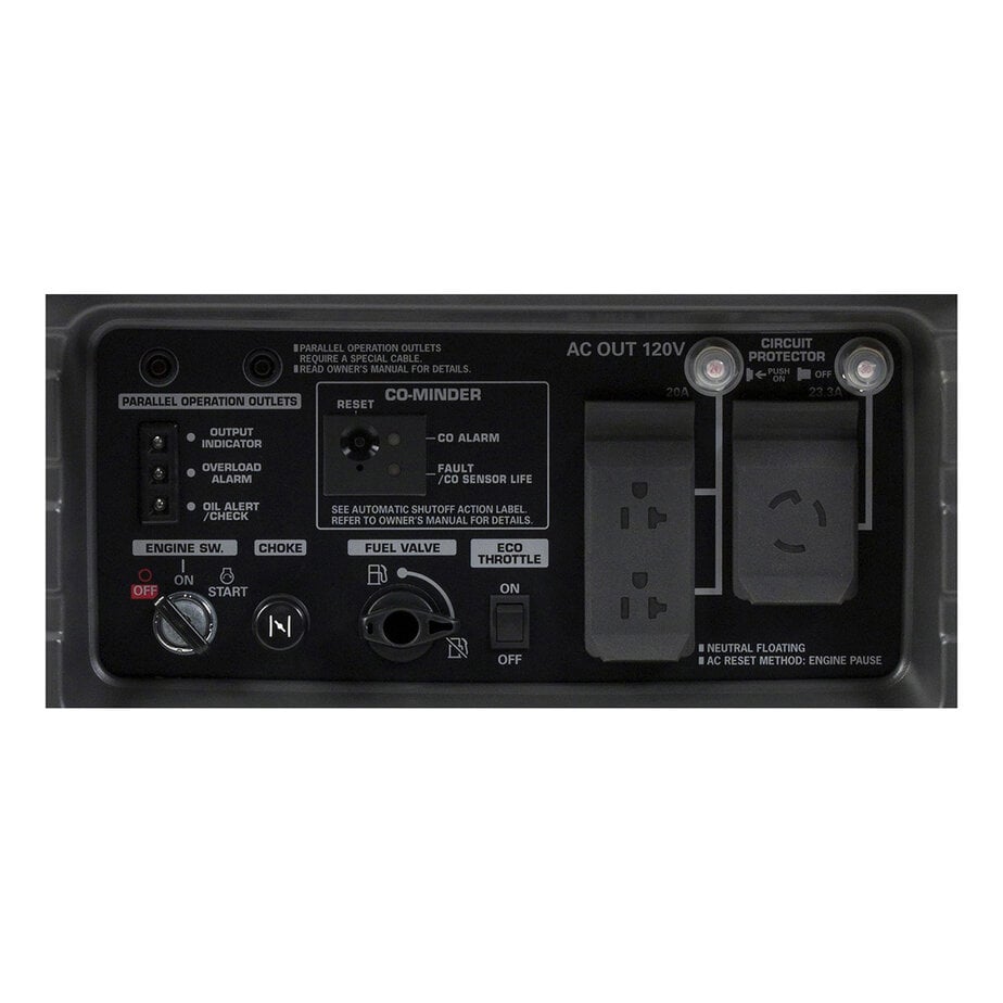 Honda 3000w Super Quiet Gas-Powered Inverter Generator EU3000iS