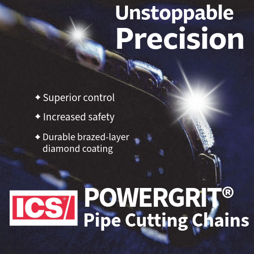 PowerGrit Series Pipe Cutting Chains