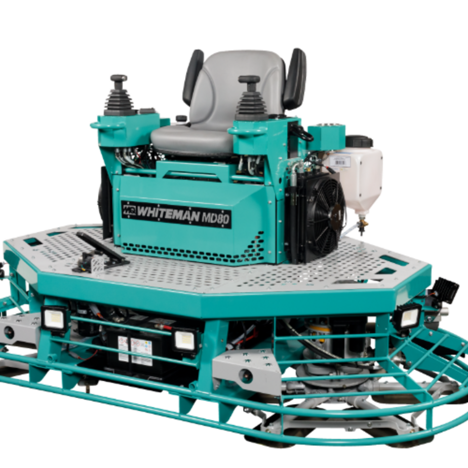 Multiquip 8' Whiteman Ride-On Hydraulic Power Trowel #MD80