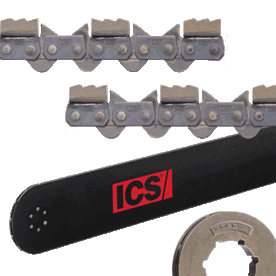 ICS FORCE4 12" Standard Chain/Bar Combo Pack #648023-LRG-CP
