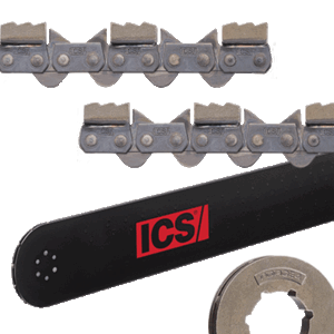 ICS FORCE4 12" Standard Chain/Bar Combo Pack #648023-LRG-CP