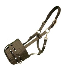 Best Friend Muzzle deluxe  leather crown